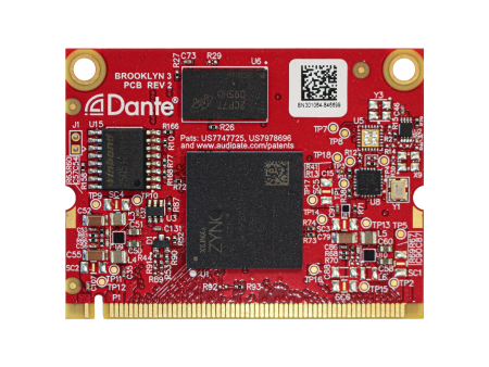 Audac ANM88 Dante™ AES67 Networked Audio Module w 8x8 License for LUNA-U For Cheap