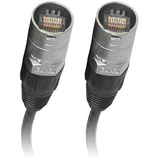 Chauvet Professional Video C6F-ECMX-BLK-03 Cat6 Shielded Ethercon Cable - 3 ft For Sale