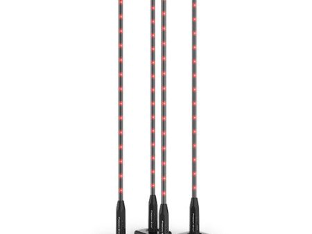 Chauvet DJ FREEDOM-STICK-X4 Battery-Powered RGB LED Tube Kit with Stands & Case (4-Pack) Online Hot Sale