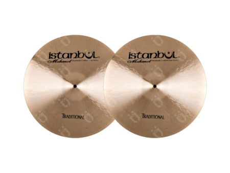 Istanbul HHM14 Traditional HiHat Medium Cymbal - 14  Online Sale