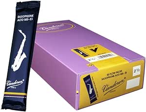 Vandoren SR2115 50 Traditonal Alto Saxophone Reeds Strength - 1.5 (Box of 50) Online Sale