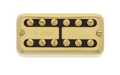 TV Jones TV CLASSIC Neck Pickup with Clip System (Gold) Fashion