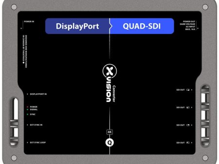 xVision XVVDP2QSDI DisplayPort to Quad 3G-SDI Converter - PT1 In Thru on Sale