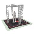 ProX XTP-999X Tradeshow Booth - 9.42 W X 9.42 L X 9.20 FT H with X Shape Design in center 2mm Heavy Duty Truss Discount