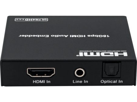 DVDO AUDIOEMB-1 4K HDMI Audio Embedder with HDCP 2.2 Online now