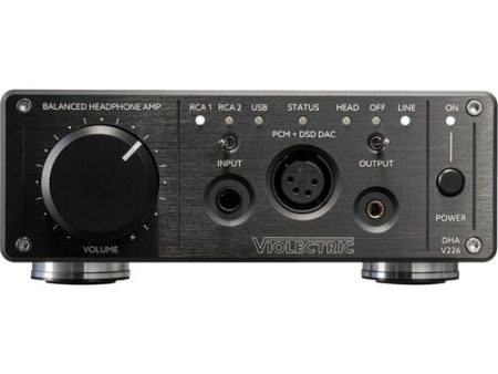 Violectric DHA V226 Headphone Amplifier, Preamp, and DAC Online