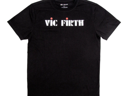 Vic Firth PTS20LOGOS Black Logo Tee - Small For Discount