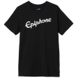 Epiphone ETS-EVLBXL Vintage Logo T-Shirt - XLarge (Black) Online Sale