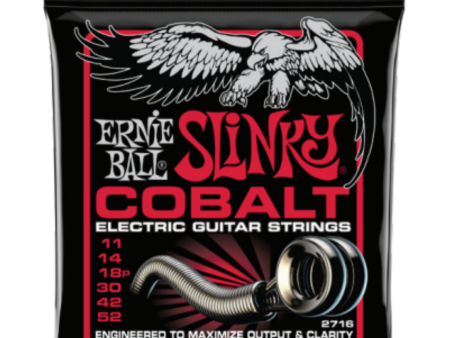 Ernie Ball 2716EB Burly Cobalt Slinky Electric Guitar 6-Strings 11-52 Online now