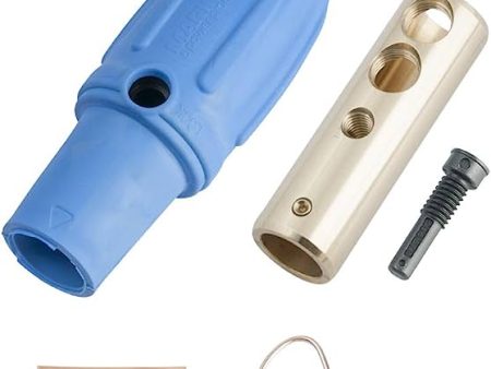 Digiflex CAM-CLS40FB-BLUE Female In-Line Cam-Lock w Double Set Screw (Blue) Fashion