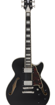 D Angelico PREMIER SS Series Semi Hollow-Body Electric Guitar (Black Flake) Online now