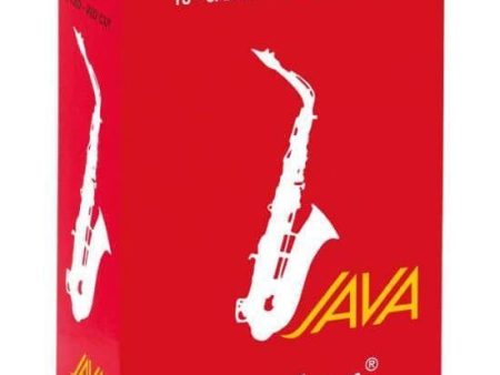 Vandoren SR262R Java Red Alto Saxophone Reeds - Box of 10 For Discount