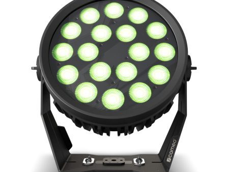 Cameo Pro CLPFLATPRO18G2 FLAT PRO 18 G2 Professional Outdoor 18 X 10W RGBWA LED PAR IP65 (Black) Fashion