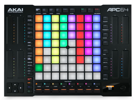 Akai APC64 Ableton Live Controller With 64 Velocity-Sensitive Pads and 8 Assignable Touch Strips Online Sale