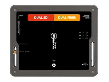 xVision XVV2SDI2FIBER-12GM2 DUAL 4K Converter 12G-SDI to Fibre MultiM opticalCON DUO Online Sale