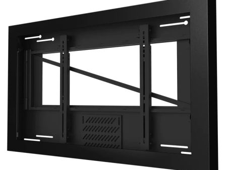 Peerless-AV KIL655 On-Wall Kiosk Landscape Enclosure for 55  Displays (Black) Cheap