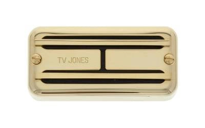 TV Jones SUPER TRON Neck Pickup Universal Mount with Clip System (Gold) Fashion