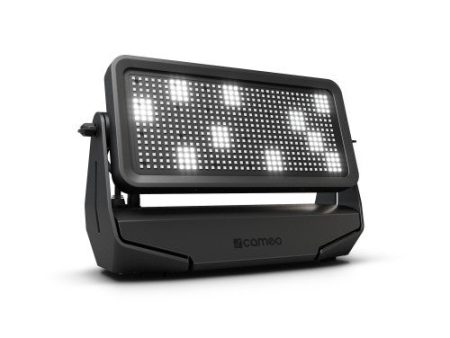 Cameo Pro ZENIT W600 Outdoor Daylight SMD LED Wash Strobe Light IP65 (Black) Online now