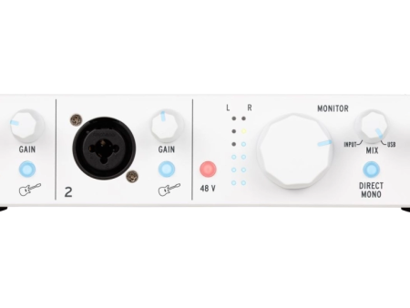 Arturia MINIFUSE2WH MiniFuse 2 Compact USB Audio Interface (White) Online now