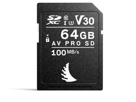 Angelbird AV PRO SD V30 Durable SD Performance - 64 GB For Cheap