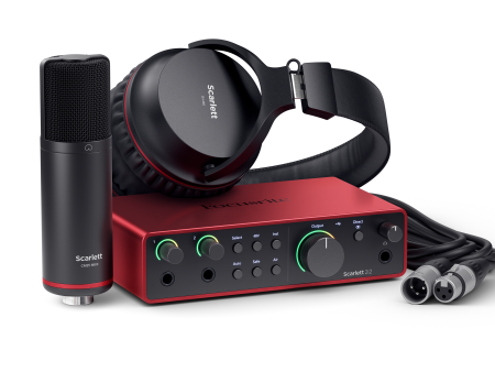 Focusrite SCARLETT 2i2 STUDIO Audio Interface - 4th Gen For Cheap