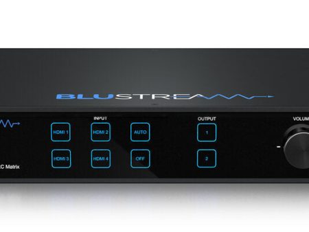 Blustream HMXL42ARC-KIT 4x2 4KHDMI HDBT Matrix - 70m Online