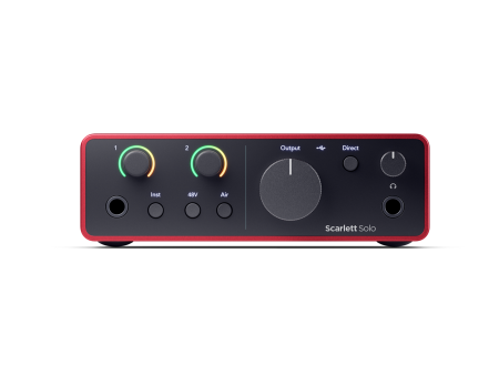 Focusrite SCARLETT SOLO 2-Out Audio Interface - 4th Gen Sale