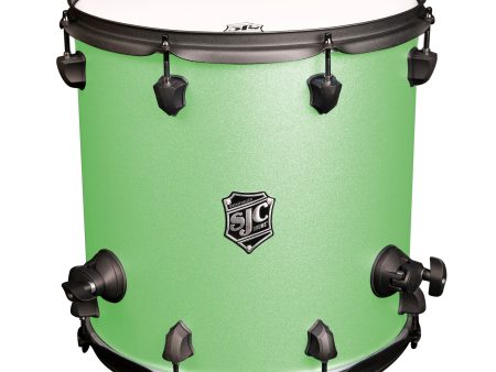 SJC Drums PFFT1414FBCMWBJ Pathfinder Series Floor Tom (Cosmic Mint Black) - 14  x 14  Cheap