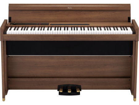 Korg POETRY 88-key RH3 Elegant Upright Digital Piano with Bluetooth Audio Playing (Wood Grain Exterior) For Discount