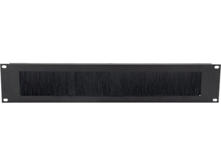 On-Stage RPBR2000 Rack Brush Panel (Black, 2 RU) Hot on Sale