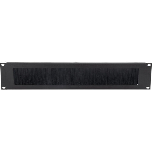 On-Stage RPBR2000 Rack Brush Panel (Black, 2 RU) Hot on Sale