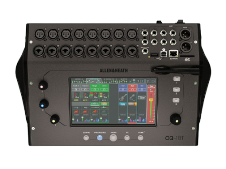 Allen & Heath CQ-18T Ultra-Compact Digital Audio Mixer Supply