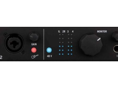 Arturia MINIFUSE4BK MiniFuse 4 Compact USB Audio Interface (Black) on Sale