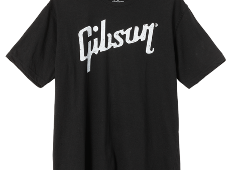 Gibson GTS-BLKL Logo Shirt - Large Online