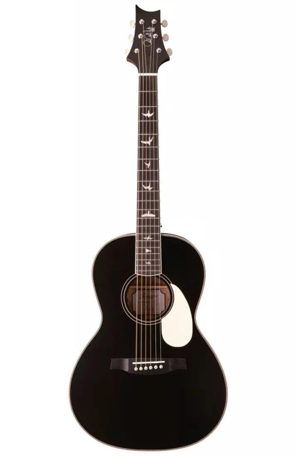 PRS SE P20E PARLOR 6-Strings Acoustic Guitar (Black Top) For Cheap