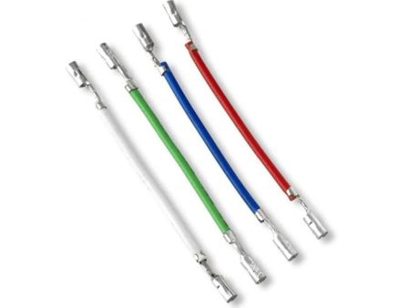 Ortofon HEADSHELL LEADS Colored Lead Wires For OM Cartridges 4-Pack For Cheap