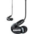 Shure SE215DYBK+UNI Sound-Isolating In-Ear Stereo Earphones with RMCE-UNI Remote Mic Universal Cable (Black) Online Hot Sale