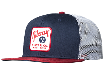 Gibson GHT-GGT Guitar Co. Trucker Hat Discount