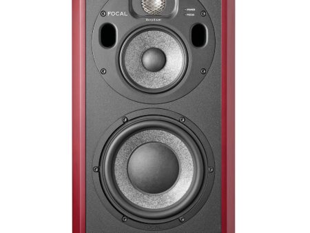 Focal TRIO 6 Three-Way Studio Monitor (Dark Red, Single) - 8  on Sale