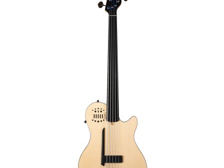 Godin Guitars A5 ULTRA Semi-Acoustic Fretless Basses A E (Natural) Fashion