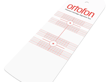 Ortofon Premium Alignment Tool Extra Large with High-Visibility Printing For Cheap