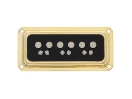 TV Jones T-ARMOND Neck Pickup DeArmond Mount (Gold) on Sale