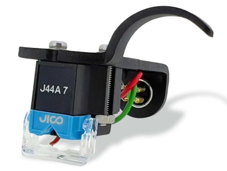 Jico J-AAC0612 Omnia J44A 7 DJ Improved SD Cartridge Mounted on Black Head Shell For Sale