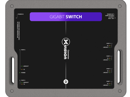 xVision XVVNETSW 5 Port Gigabit Network Switch - PT1 In Thru Online Hot Sale