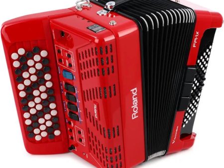 Roland FR-1XB Button-type V-Accordion (Red) Sale