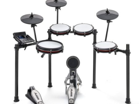 Alesis NITRO MAX 8-Piece Electronic Kit With Mesh Heads & Bluetooth Online Hot Sale