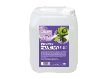 Cameo Pro CLFXHEAVY5L Fog Fluid Very High Density and Extreme Long Standing Time - 5L Cheap