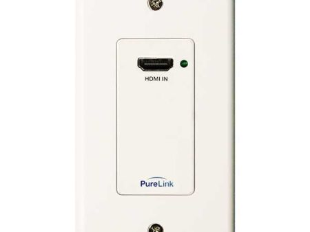 PureLink VIP-101-E-WP 1080p HDMI Over IP Wallplate Encoder 1-Gang (White) Online Hot Sale