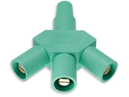 Digiflex CAM-A3F-GREEN 3 Way Splitter 1M-3F (Green) Fashion