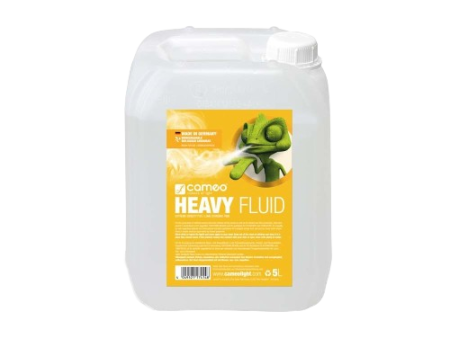 Cameo Pro CLFHEAVY5L Fog Fluid Very High Density and Very Long Standing Time - 5L Online now